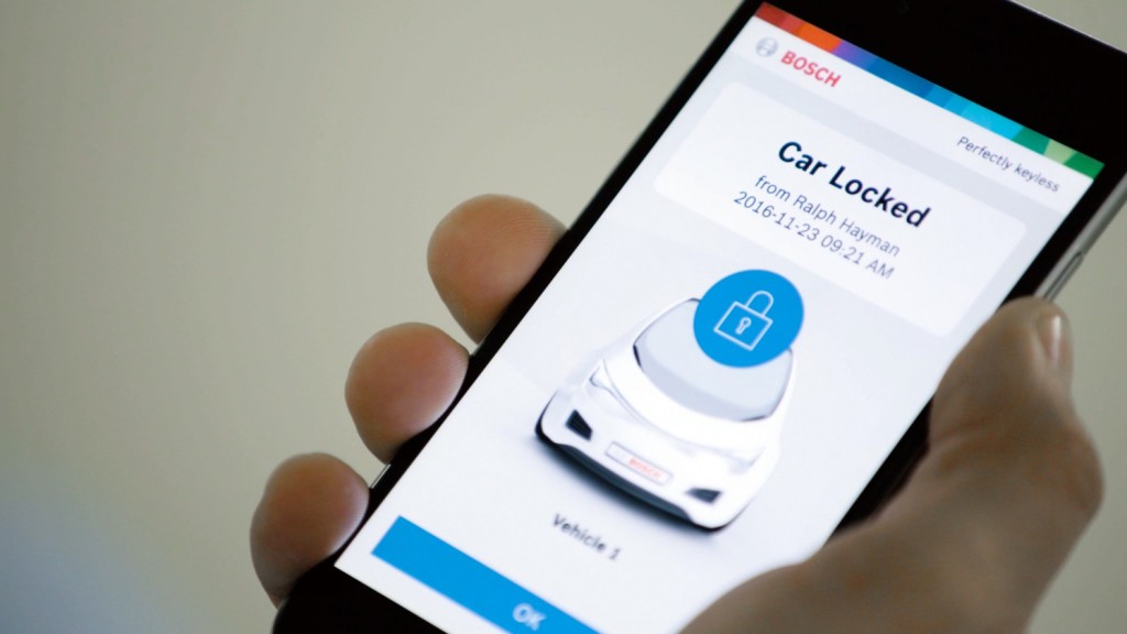 Bosch quiere que tu smartphone sea la llave de tu coche gracias a Perfectly Keyless