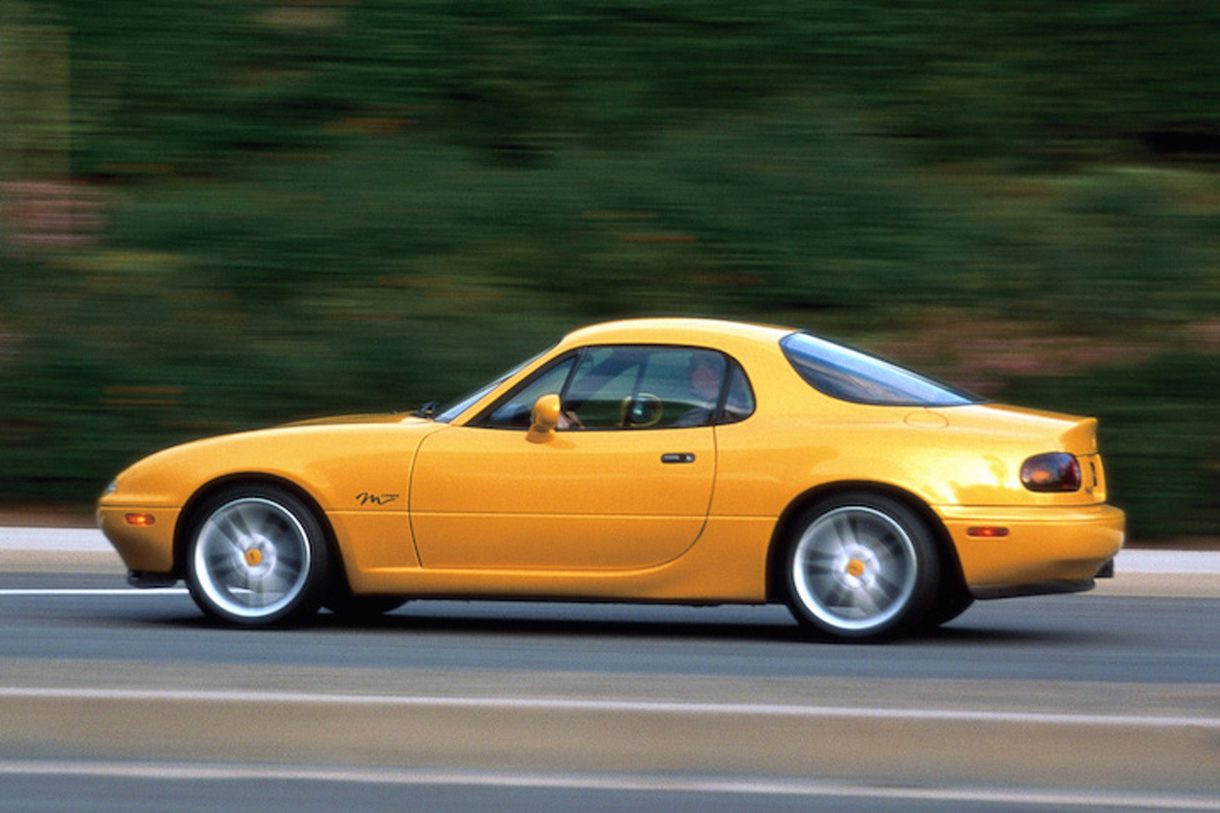 This is the MX-5 Coupe that never saw the light of day outside of Japan