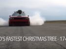 Hennessey Performance y Dodge unen fuerzas para crear el «árbol de Navidad más rápido del mundo»