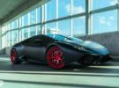 Un Lamborghini Huracan negro con detalles en rojo… ¿Se puede pedir más?