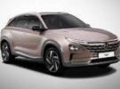 El nuevo Hyundai con pila de combustible a la vista antes de su presentación en el CES