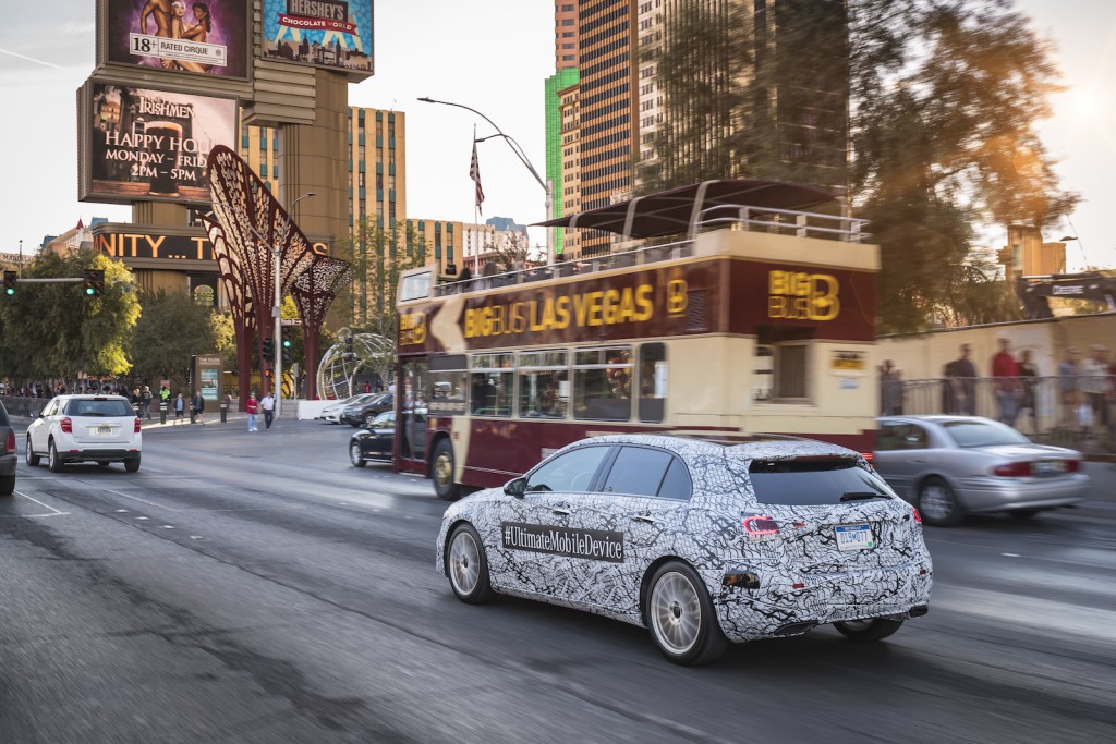 Mercedes-Benz auf der Consumer Electronics Show (CES, 2018) in Las Vegas