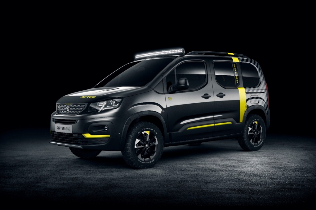 Peugeot Rifter 4x4 Concept, más todoterreno y más aventurera para llegar a donde otros no llegan