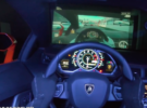 Un Lamborghini Aventador convertido en un mando de la Xbox, probablemente el simulador más caro del mundo