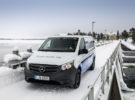 La Mercedes Vito eléctrica se va al Círculo polar ártico para demostrar su fiabilidad y resistencia