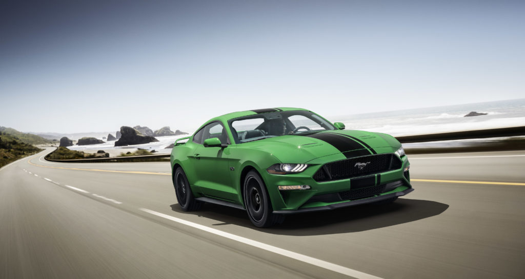 The Ford Mustang debuts a very striking color palette