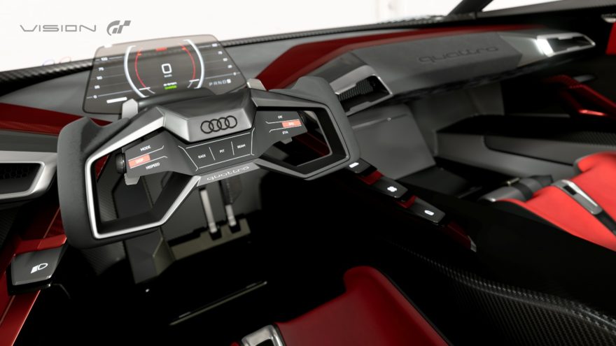 Audi e-tron Vision Gran Turismo, del videojuego a las pistas reales como "race taxi"