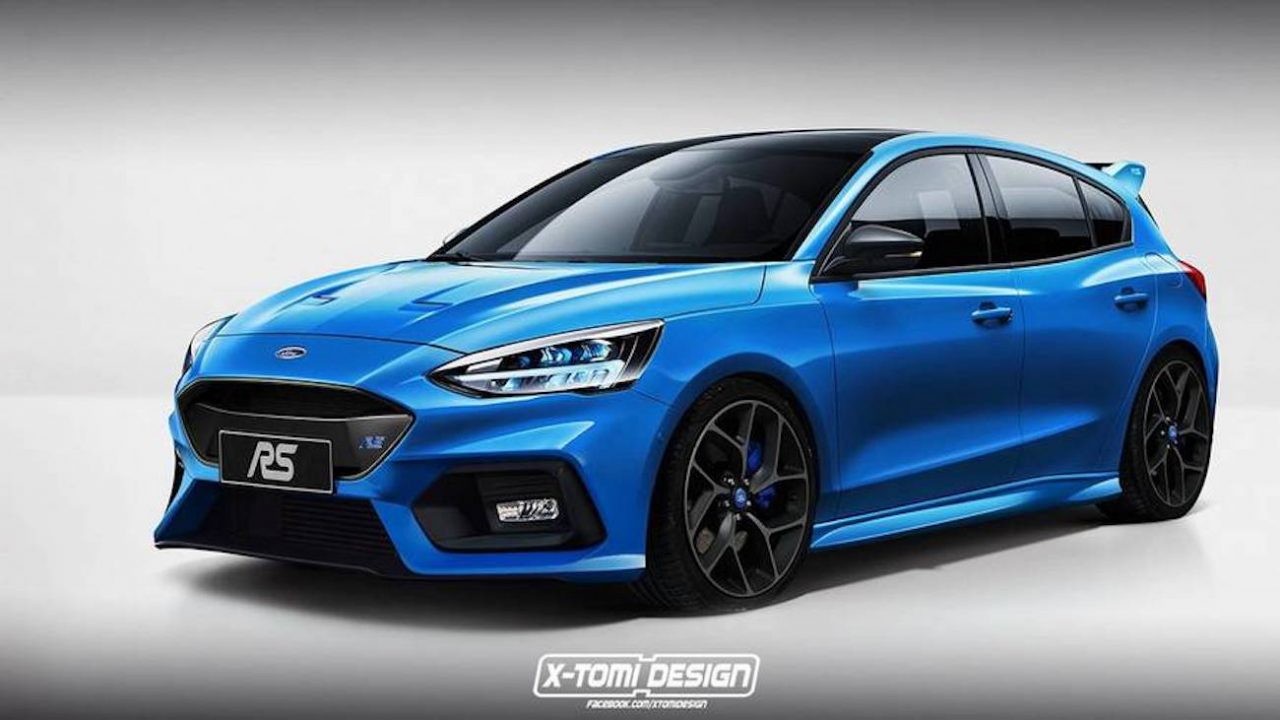 本物のソフトカーボンファイバーステッカー。フォードフォーカスSE RS 