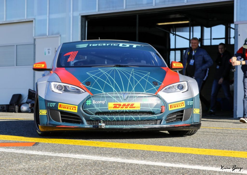 Tesla Racer New technical details of the Tesla Model S Electric GT