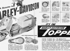 Harley-Davidson Topper, la primera y única scooter del fabricante americano