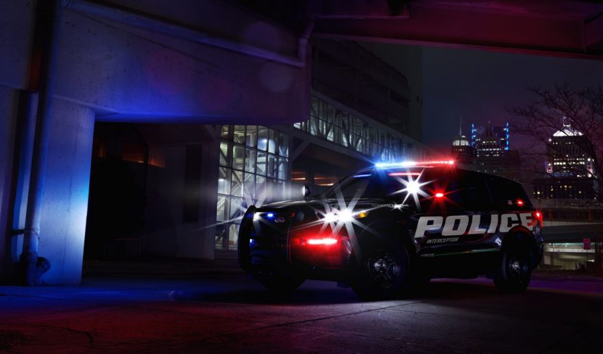 Ford Police Interceptor coche policia Estados Unidos