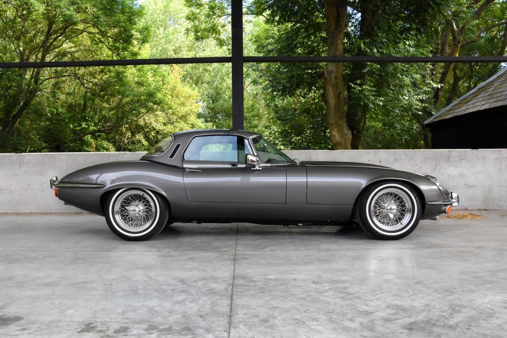 Elektrisk Jaguar E-Type, en klassiker i stil med det 21. århundrede