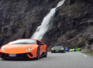 Lamborghini propone la mejor manera de descubrir Noruega a los lomos de varios Huracán y Aventador