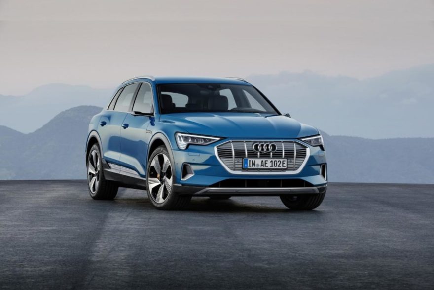 Audi e-tron en la presentación mundial