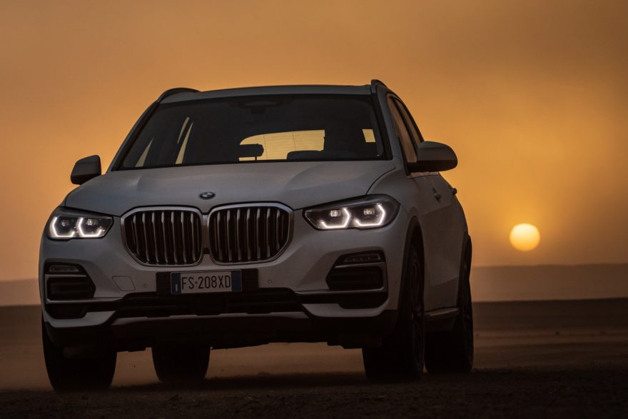 BMW X5 en la reproducción de Monza en Marruecos