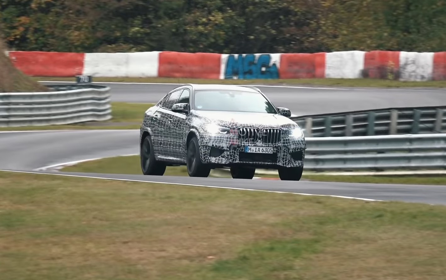 Nuevo BMW X6 M para 2020 rodando en Nürburgring
