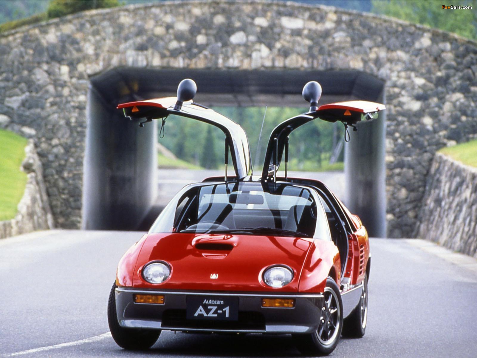 Мазда япония. Mazda az-1. Autozam az-1.