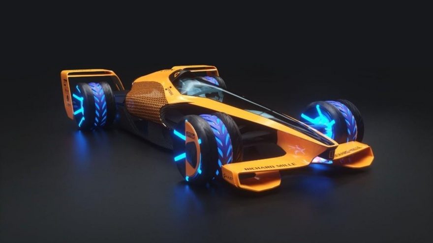 This is what the McLaren F1 of 2050 would look like according to ...