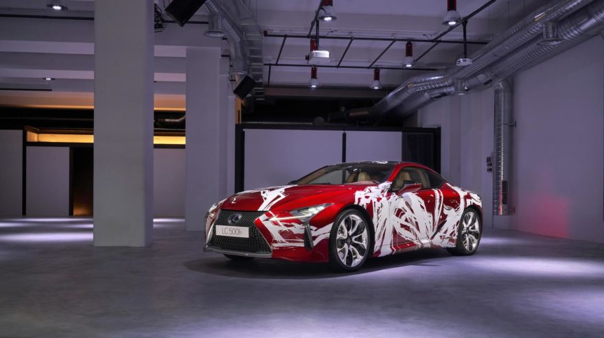 Lexus Lc 500h Art Car Concurso 01