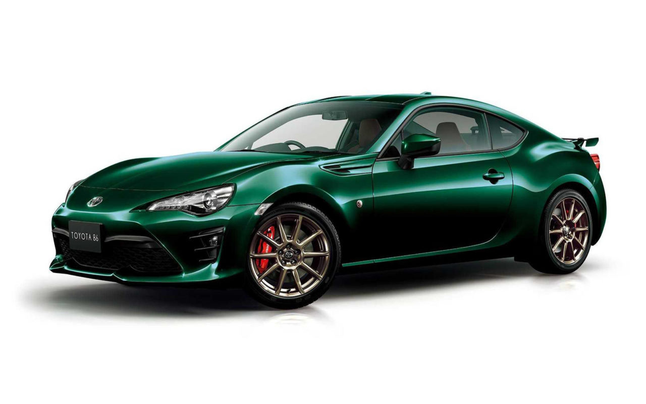 Toyota GT86 British Green Limited: solo para Japón