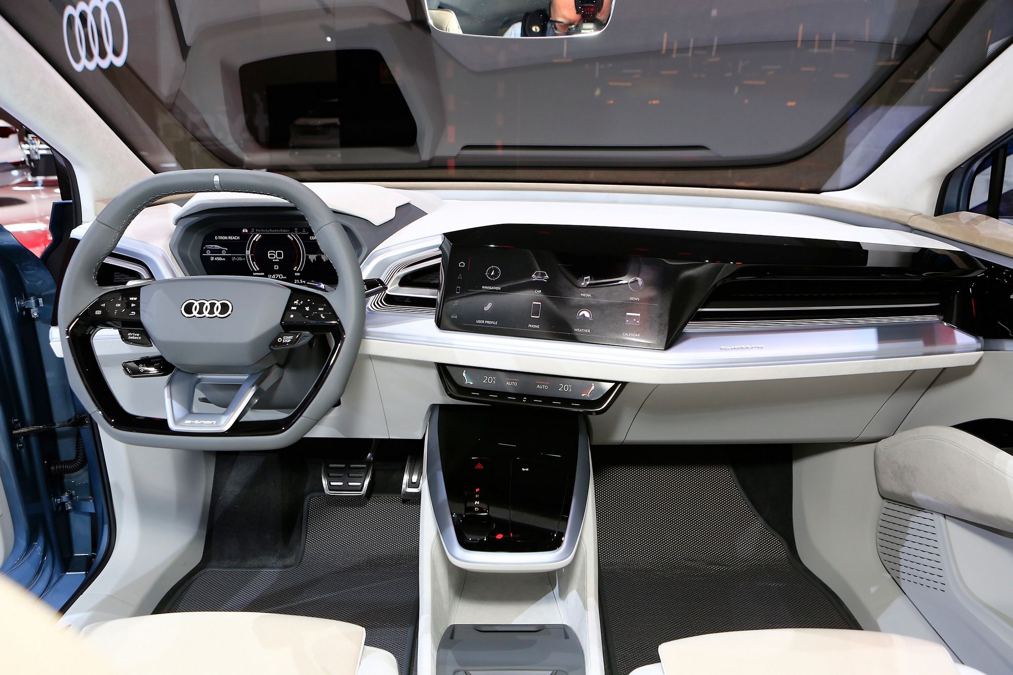 Audi Q4 Concept 100% eléctrico. Crossover o SUV compacto