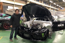 Daigo Saito, el conductor profesional de drift, ya tiene su nueva máquina: un Toyota Supra A90 con el motor 2JZ en sus entrañas