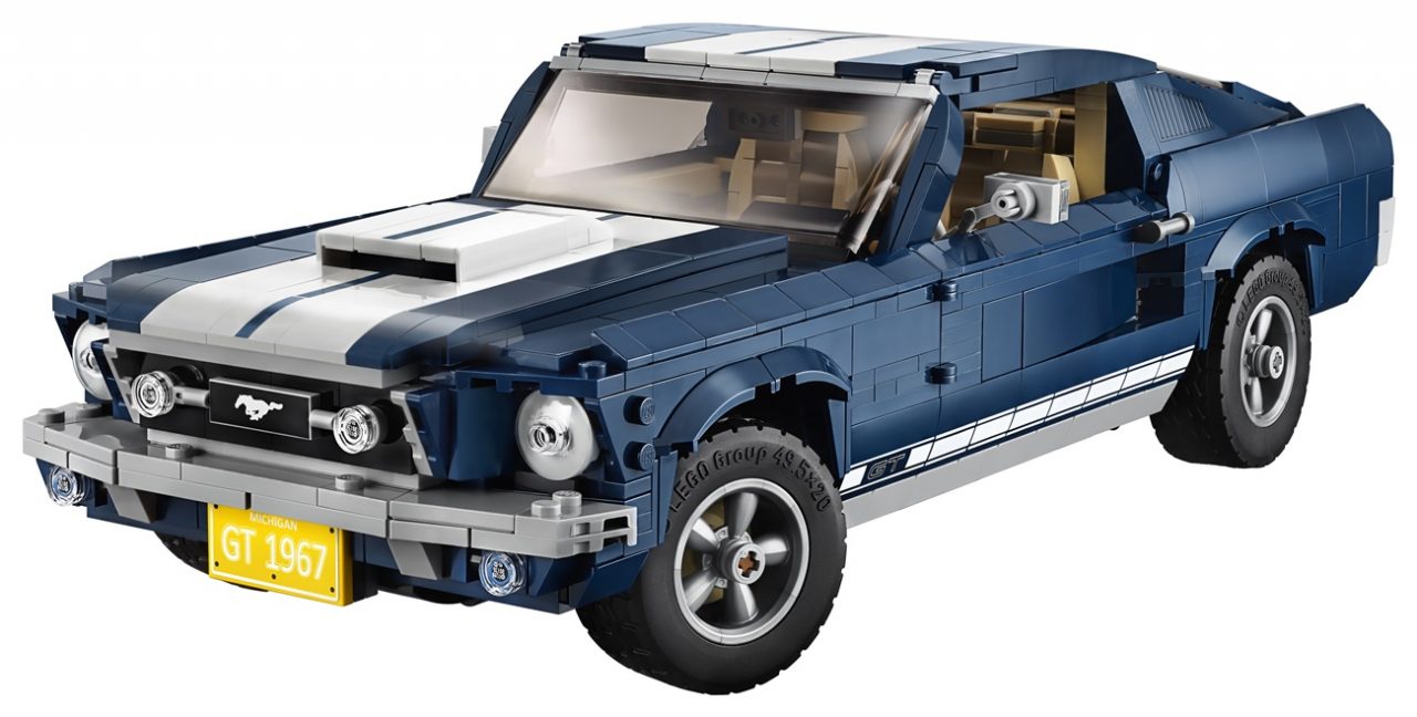 LEGO recrea el icónico Ford Mustang 1967