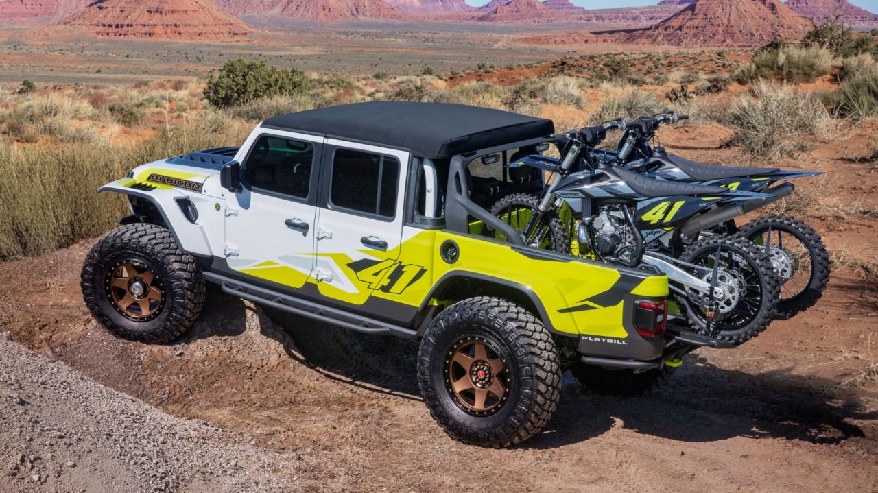 Jeep Gladiator, six versions for Moab Easter Jeep Safari