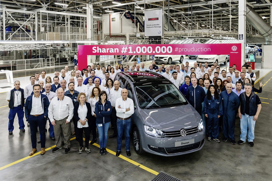 One Million Sharan – Volkswagen Autoeuropa In Portugal Celebra