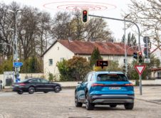 Audi Networks With Traffic Lights In Europe