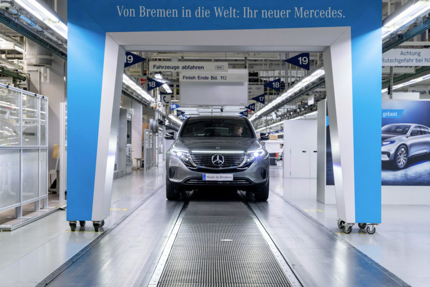 Verkaufsfreigabe & Produktionsstart Mercedes Benz Eqc: Elektrifizierter Stern Kommt Auf Die Straße Mercedes Benz Eqc Sales Release & Start Of Production: Electrified Mercedes Hits The Road