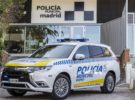 La policía de Madrid más comprometida con el medioambiente: el Mitsubishi Outlander PHEV se convierte en su nueva montura