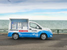 Nissan celebra el Día del Aire Limpio repartiendo helados con su Nissan e-NV200