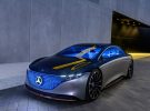 El lujo y la exclusividad han llegado al Mercedes-Benz Vision EQS, la nueva berlina eléctrica de la marca