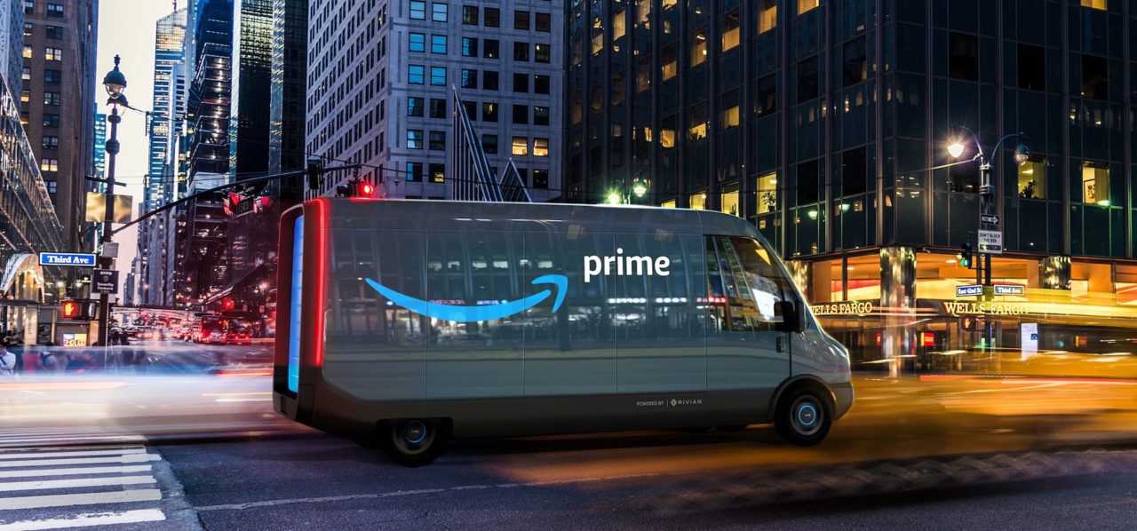 Amazon orders 100.000 electric vans from Rivian