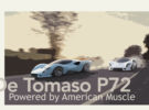 El De Tomaso P72 estará impulsado por un motor V8 sobrealimentado de Ford que ofrecerá 710 CV