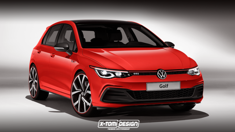 Volkswagen Golf GTi 8 sắp sửa ra mắt