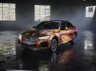 El BMW 745 Le M Sport se convierte en una obra de arte, pero solo para anunciar un concesionario