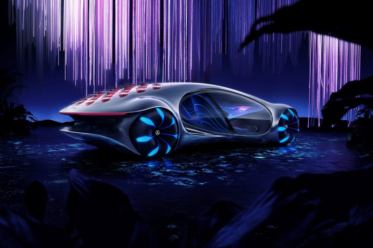 Inspiriert Von Der Zukunft Das Mercedes Benz Vision Avtr Inspired By