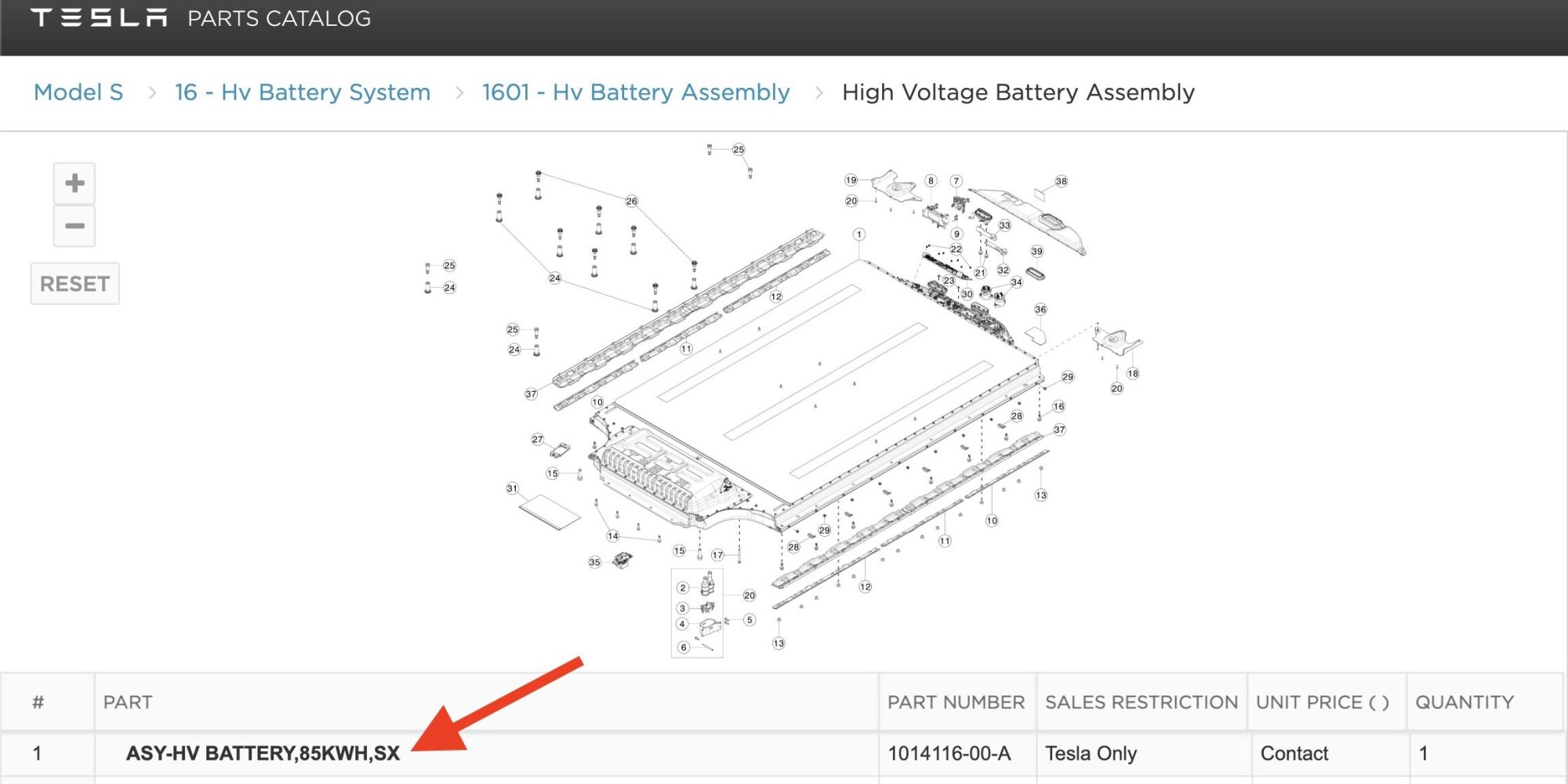 Tesla is developing a new 85 kWh battery pack – Highmotor