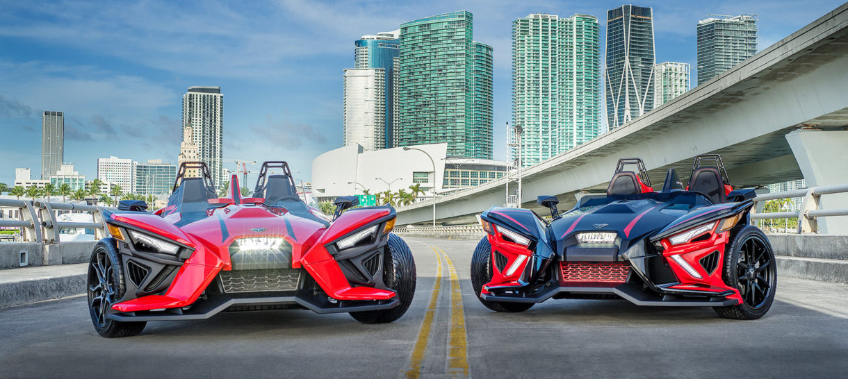 Polaris Slingshot, el triciclo que saca músculo en 2020