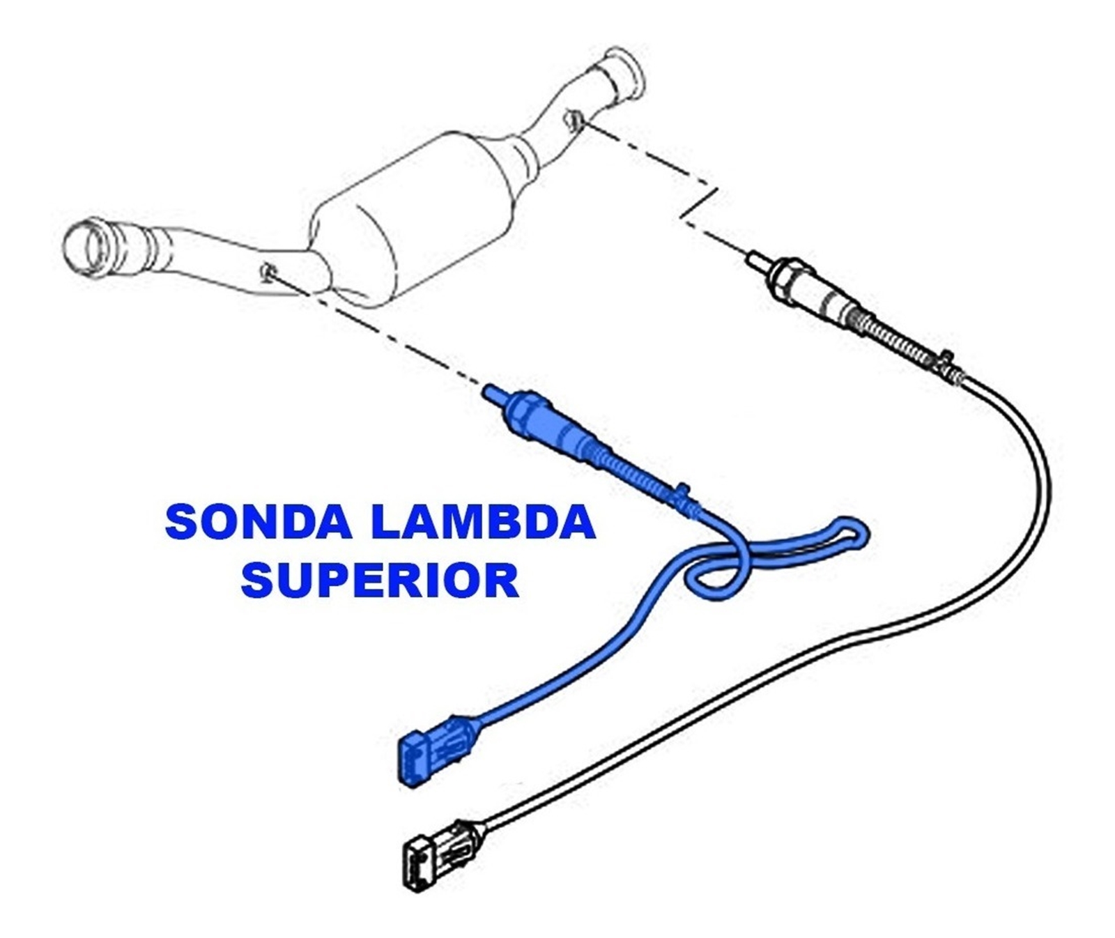 Sustitución de la sonda lambda: ¿dónde se encuentra la sonda Lambda? -  Krosfou