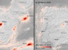 Contaminacion Espana Marzo 2020