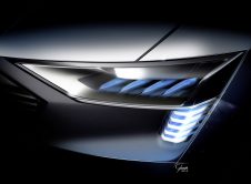Audi E Tron Quattro Concept – Headlight With E Tron Light Sign
