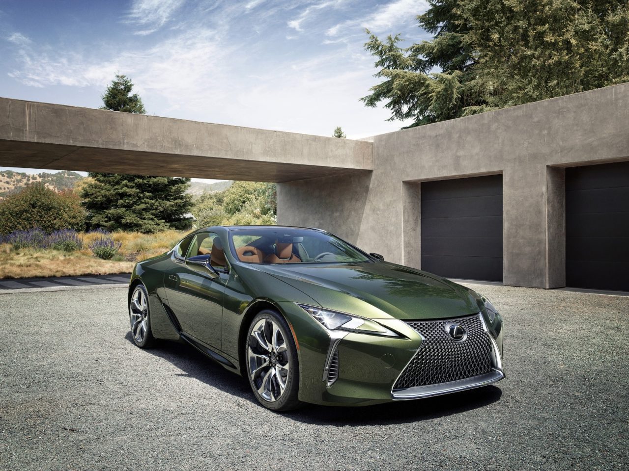 The Lexus LC 500h is updated in various sections