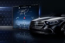 El Mercedes-Benz Clase S equipará la nueva pantalla del sistema MBUX