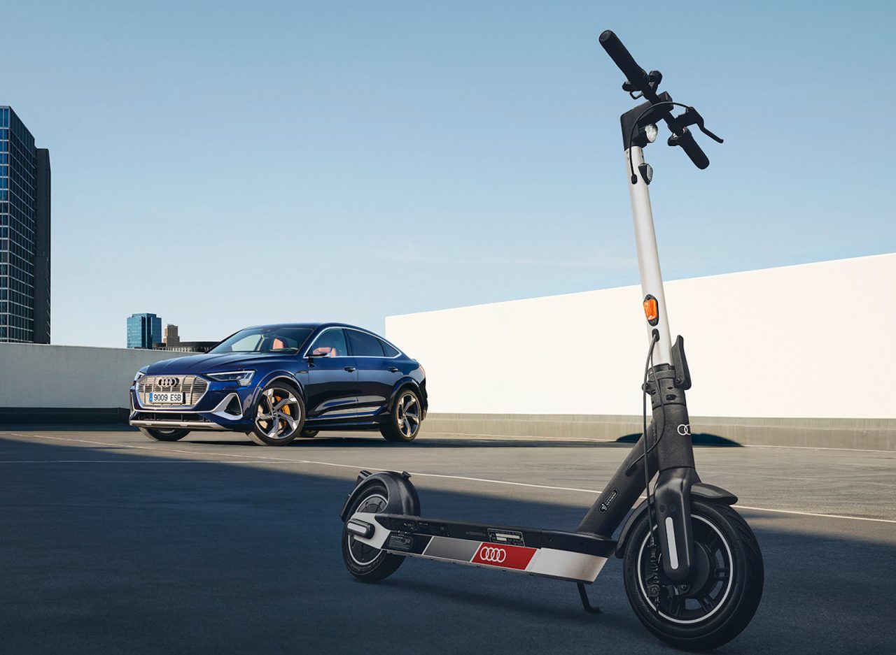 Audi Electric Kick Scooter, movilidad eléctrica individual