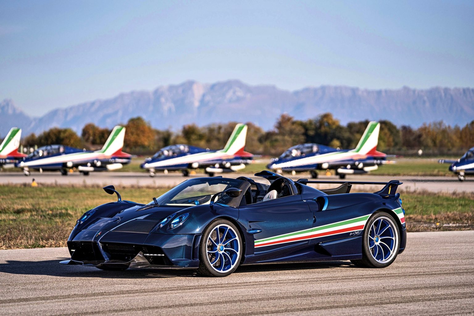 Ein Pagani Huayra Tricolore im Wert von 5,5 Millionen Euro