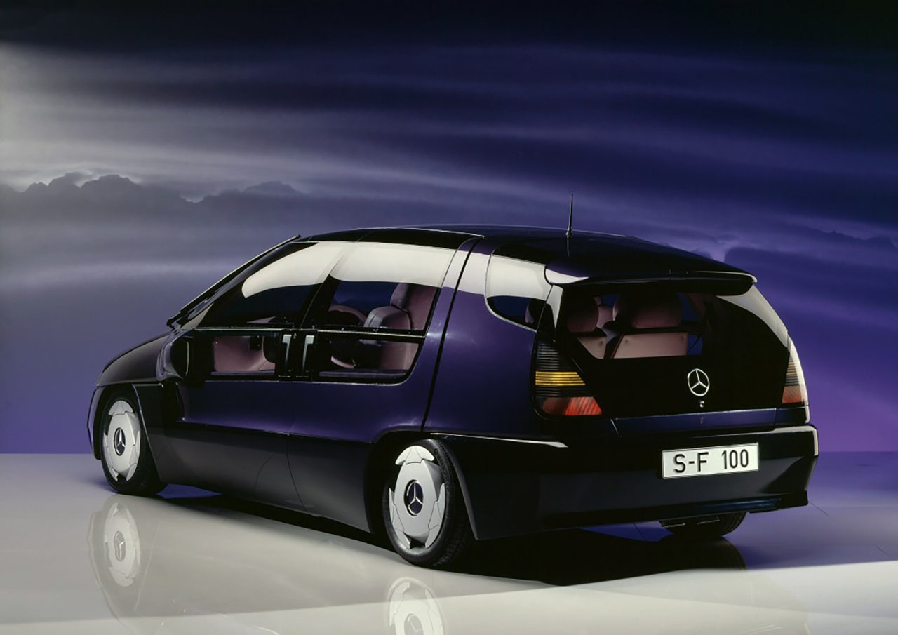 Mercedes Benz F 100 Im Jahr 1991: Ein Starker Blick In Die Zukunft Des ...