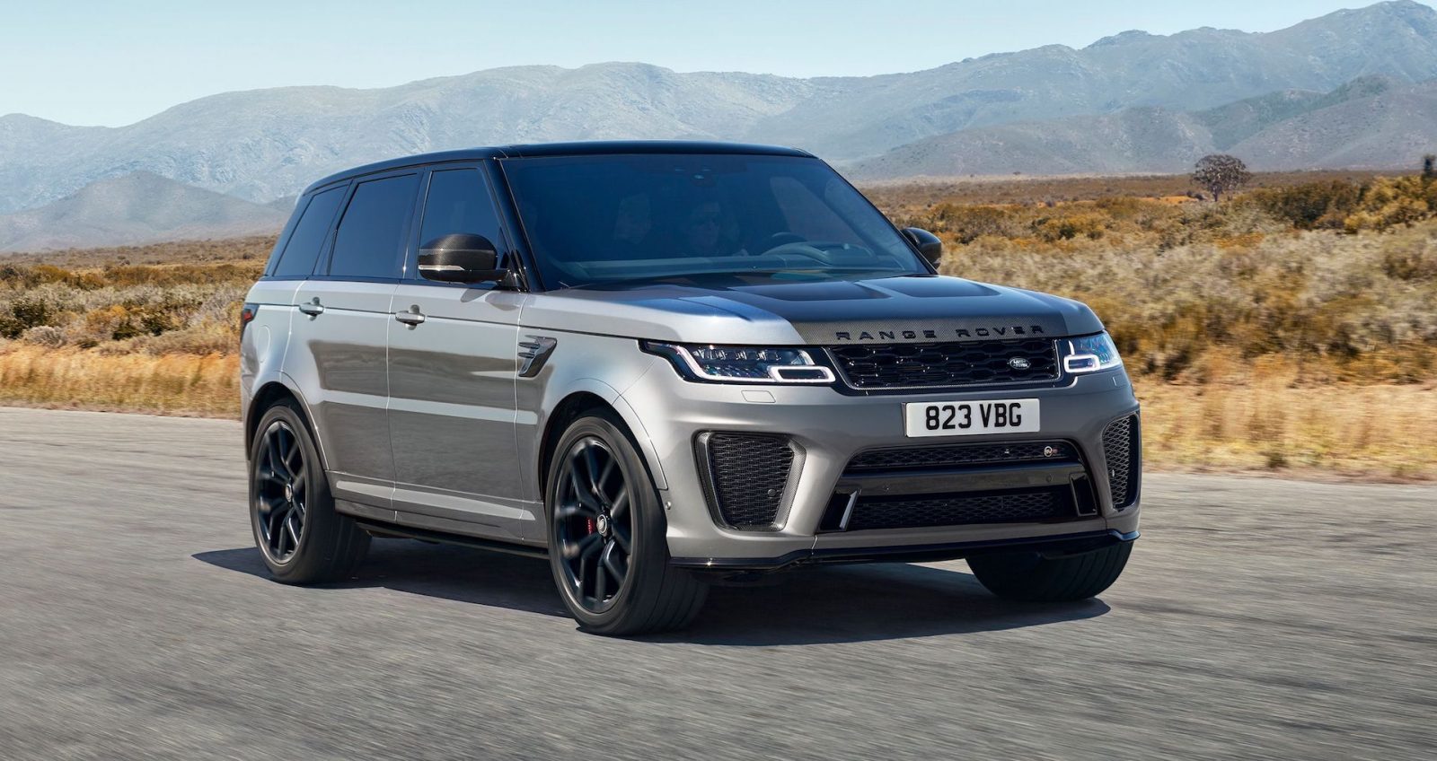The Land Rover Defender with hydrogen fuel cell will be seen at the end ...